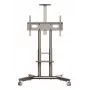ONKRON TS1571-C Mobiler TV-Ständer mit AV-Ablage für 32-75 Zoll Bildschirme, Champagner