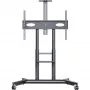 ONKRON TS1871-G Mobiler TV-Ständer 55-90 Zoll, Graphit