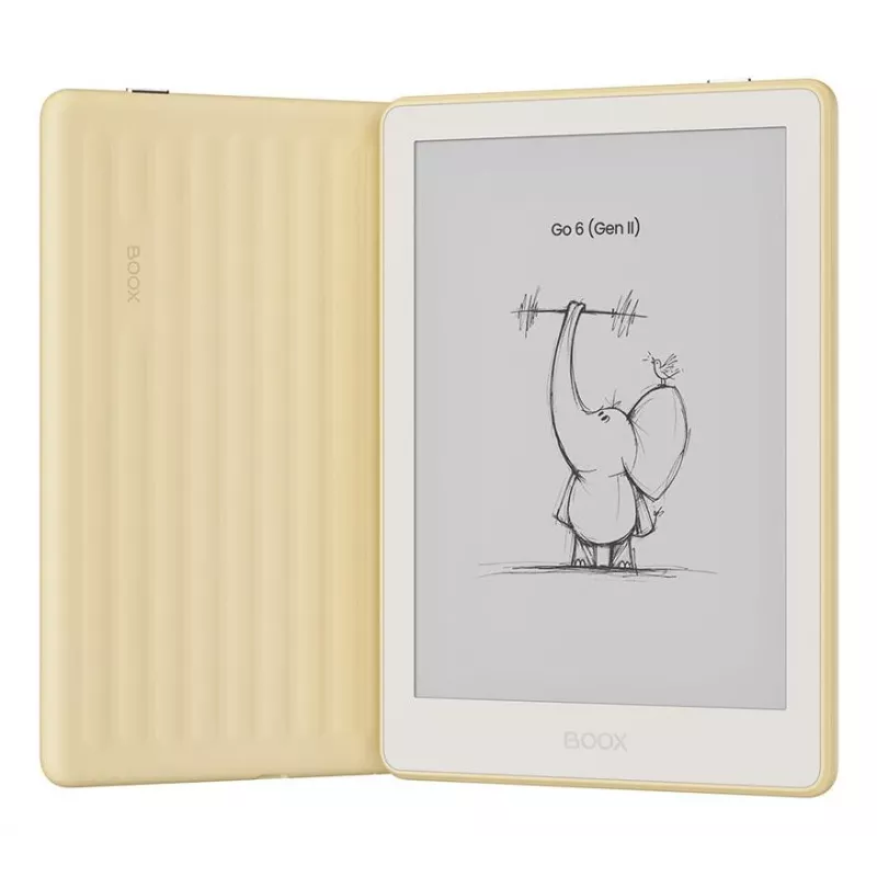 ONYX BOOX Go 6 (Gen II) 6-Zoll E-Reader mit E Ink Carta 1200, 4GB RAM, 64GB Speicher, Android 12, Wi-Fi & Bluetooth