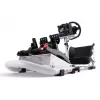 Oplite 104318 Racing Cockpit – Sim-Racing-Chassis mit verstellbaren Lenkrad- und Pedalhalterungen