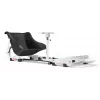 Oplite 104318 Racing Cockpit – Sim-Racing-Chassis mit verstellbaren Lenkrad- und Pedalhalterungen