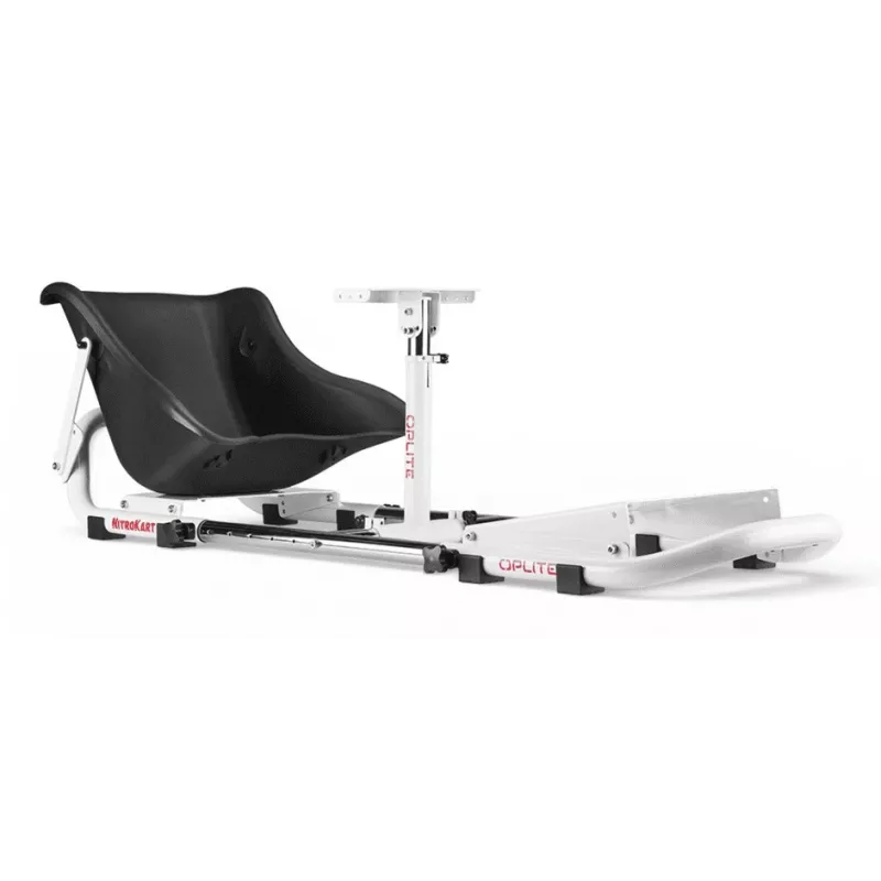 Oplite 104318 Racing Cockpit – Sim-Racing-Chassis mit verstellbaren Lenkrad- und Pedalhalterungen
