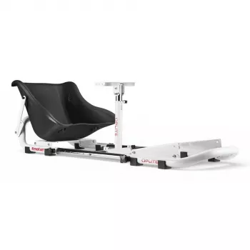 Oplite 104318 Racing Cockpit – Sim-Racing-Chassis mit verstellbaren Lenkrad- und Pedalhalterungen