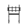 Oplite Nitrokart Monitor Stand V2 Schwarz - Einzelmonitor-Bodenständer für Flug- und Rennsimulatoren, bis 49 inch, VESA 75x75 bis 200x200, höhenverstellbar 700-1000mm, Neigung/Schwenk/Rotation, Stahl