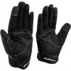 Oplite OP-GLOVE M Sim Racing Handschuhe - Schwarz - Kunstleder - Polyester - Silikon - Spandex - 100 mm - 224 mm - 150 g