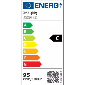 OPPL LED Highbay P6 95W 840 Kaltweiß IP65 Dimmbare Highbay-Leuchte