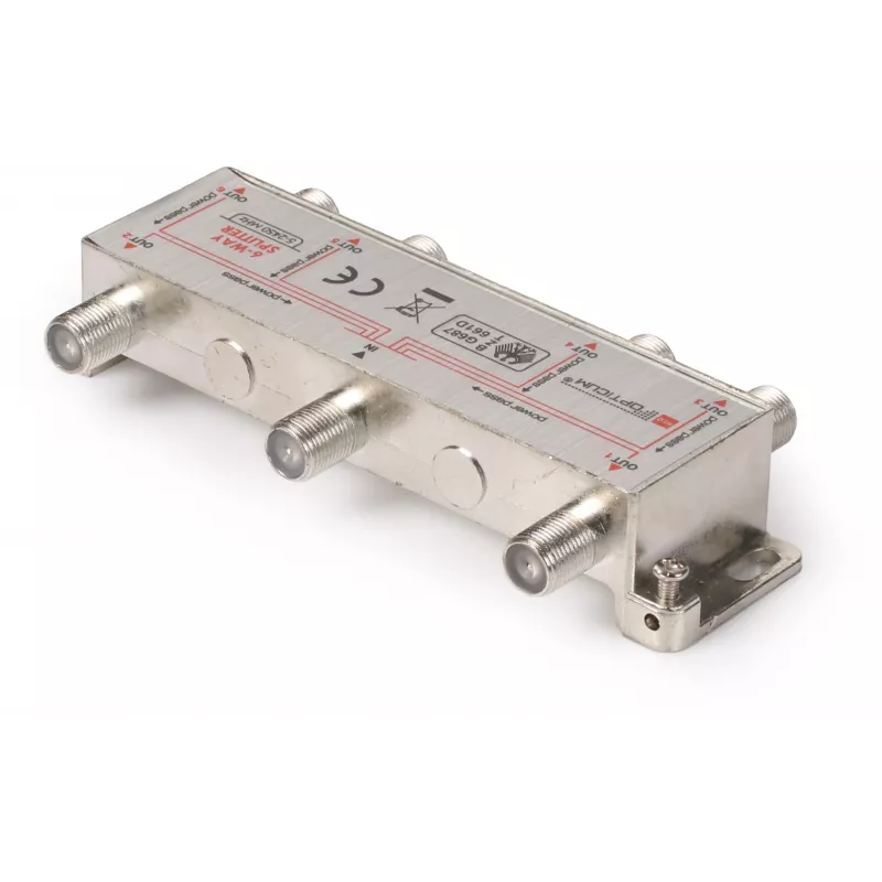 OPTICUM 1x6 DVB-T/SAT Signalverteiler 5-2400 MHz