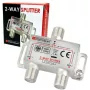 OPTICUM ANT0041 2-Wege Satelliten- und terrestrischer TV-Signalverteiler, 5-2400 MHz, F-Typ, DC-Durchlass