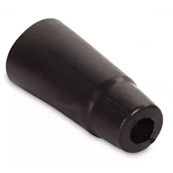 OPTICUM Gummi-Schutzkappe für F-Stecker, Wetterfest, Schwarz