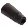OPTICUM Gummi-Schutzkappe für F-Stecker, Wetterfest, Schwarz