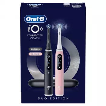 Oral-B PP/141/668532 Elektrische Zahnbürste mit 3D-Reinigungsaktion, Timer & Drucksensor, Schwarz
