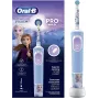 Oral-B Vitality PRO Kids Frozen Elektrische Zahnbürste für Kinder, wiederaufladbar, 2 Modi, 1 Bürstenkopf, Blau
