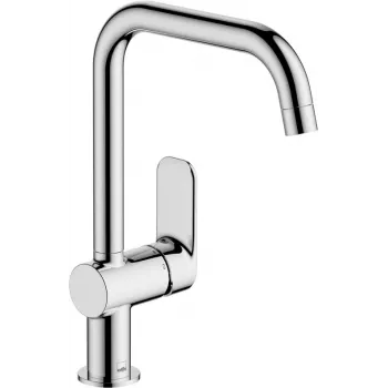 Oras Linea Küchenarmatur mit Ausziehbrause, Chrom