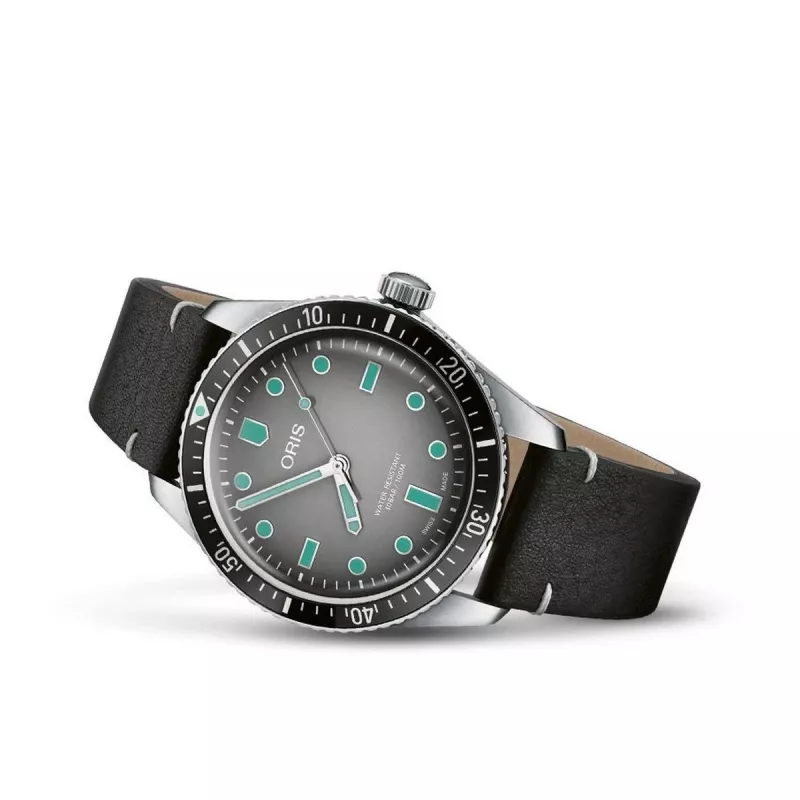 ORIS Aquis Date 40mm Automatik Blau Zifferblatt Edelstahl Armband Herrenuhr 40530752089