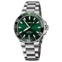 ORIS Herrenuhr 41570782205PE 41,50mm Automatik Blaues Zifferblatt Edelstahlarmband