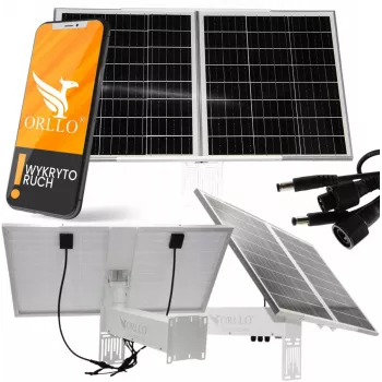 ORLLO SM6030 PRO 60W Tragbares Solarpanel-Ladegerät mit 4 faltbaren monokristallinen Panels, USB-C PD 45W, USB-A QC3.0, DC-Ausgang für Powerbanks, Smartphones, Laptops