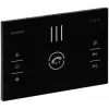 ORNO OR-DOM-BA-933/B Audio-Türsprechanlagen-Set, Einfamilienhaus, 2-Draht, Tastatur, RFID, Schwarz