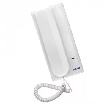 ORNO OR-DOM-RL-901UD (RL-3208U) Audio Intercom Handset, Weiß, Aufputzmontage, 2-Draht Analog