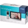ORNO OR-VID-ME-1056FHD/B 7-Zoll Wi-Fi Video-Türsprechanlage mit Full HD 1080p Außenstation, Schwarz
