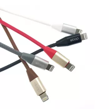 ORSEN S31 Lightning Kabel 2.1A 1,2m Schwarz