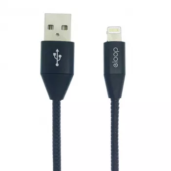 ORSEN S31 Lightning Kabel 2.1A 1,2m Schwarz