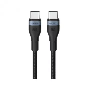 ORSEN S53 USB-C auf USB-C Kabel 3A 1m Schwarz