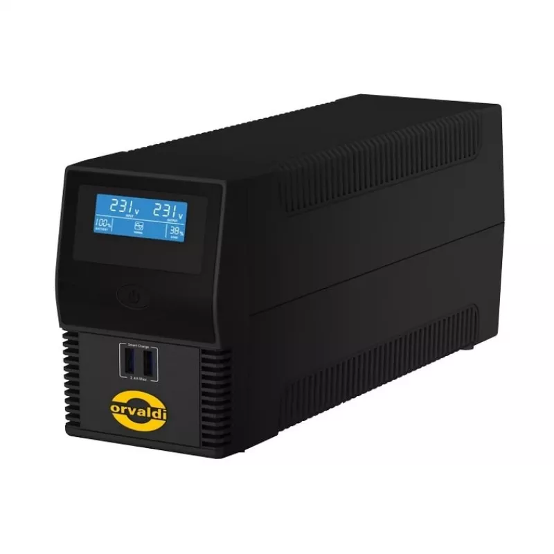 Orvaldi ID850IEC Line-Interactive USV 0,8 kVA 480 W 2x IEC C13