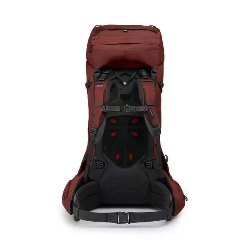 Osprey Aether 65 Trekking-Rucksack S/M Granatrot
