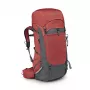 Osprey Tempest™ 44 Damen-Wanderrucksack Red Pampas/Coal Grey