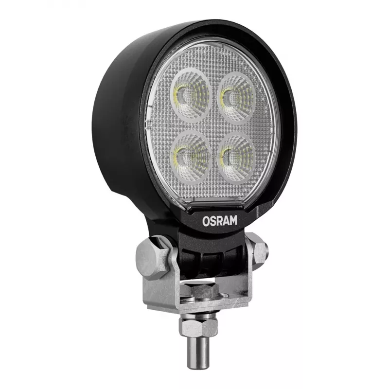 Osram ROUND WL VX80-WD LED-Arbeitsleuchte, 10W, 12/24V, 800lm, 6000K, Breitstrahlend, IP67, ECE R10, DT-Stecker, 80mm