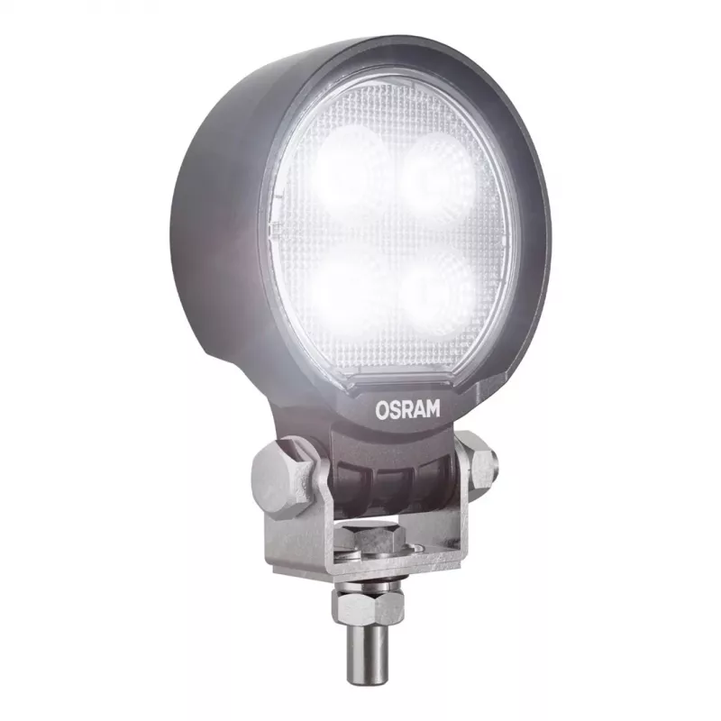 Osram ROUND WL VX80-WD LED-Arbeitsleuchte, 10W, 12/24V, 800lm, 6000K, Breitstrahlend, IP67, ECE R10, DT-Stecker, 80mm