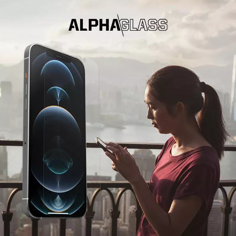 OtterBox Alpha Glass Screen Protector für iPhone 12 und iPhone 12 Pro (77-65419)