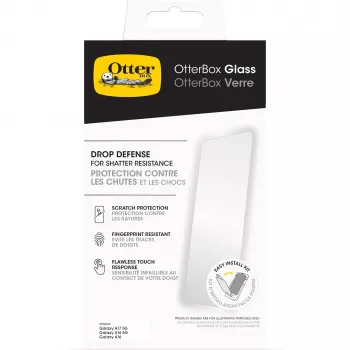 OtterBox Alpha Glass Screen Protector für Samsung Galaxy A16/A16 5G/A17/A17 5G - Clear