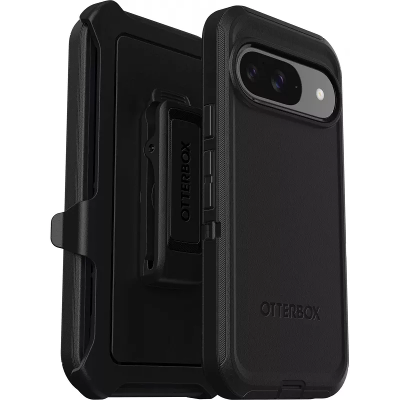 OtterBox Defender Series Case für Google Pixel 9 / Pixel 9 Pro - Schwarz