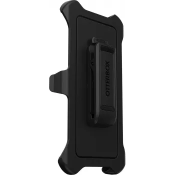 OtterBox Defender Series Holster für iPhone 16 - Gürtelclip, schwarzes Polycarbonat, 360° drehbar