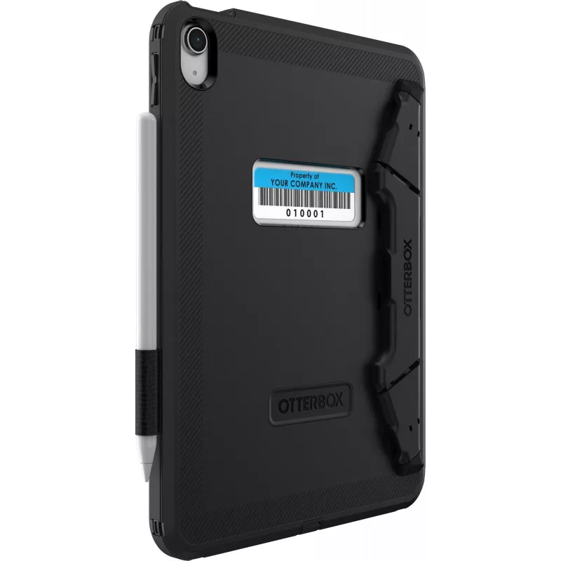 OtterBox Defender Series Kickstand Case für iPad 10. Generation - Extrem robuste Schutzhülle mit integriertem Displayschutz - Militärstandard Fall getestet - Schwarz (77-93756)