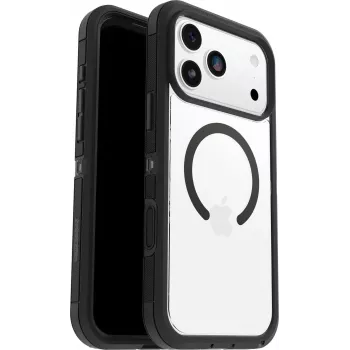 OtterBox Defender Series Pro XT Clear Camera Control Case für iPhone 17 Pro Max, Clear/Black