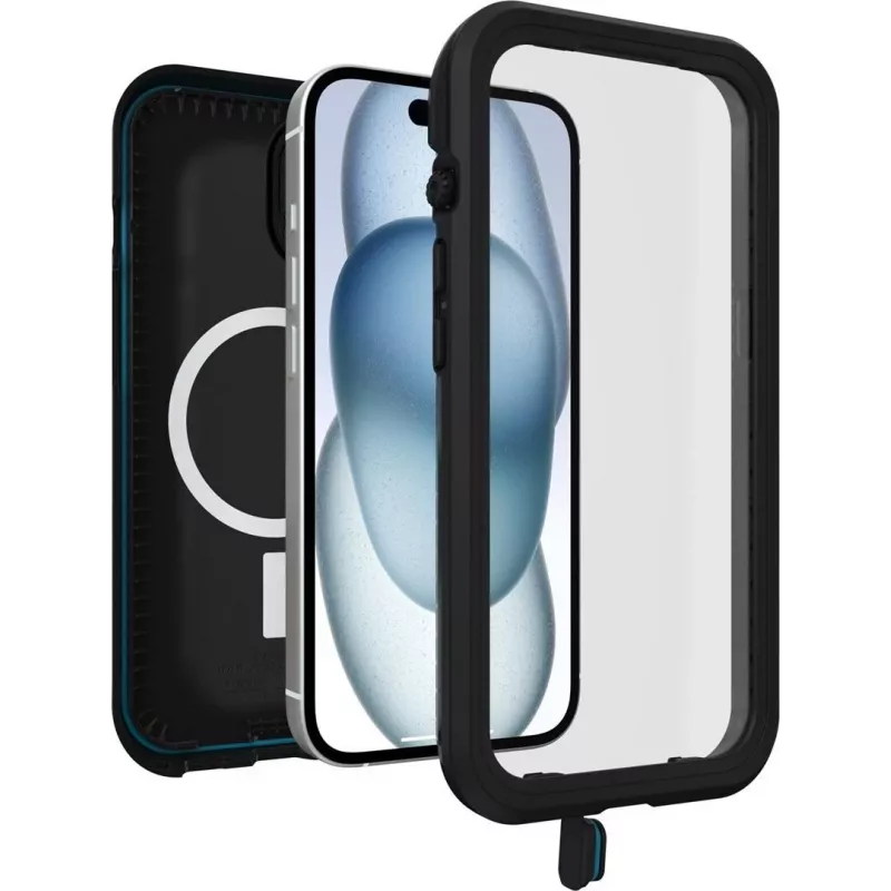 OtterBox FRE MagSafe Protective Case für Apple iPhone 15 - Schwarz