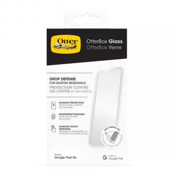 OtterBox Glass Screen Protector für Google Pixel 8a - Transparentes gehärtetes Glas