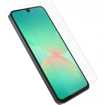OtterBox Premium Displayschutzfolie aus gehärtetem Glas für Samsung Galaxy A26 – 9H Härte, klar, kratz- und splitterfest, fingerabdruckresistent, einfache Installation 77-97718