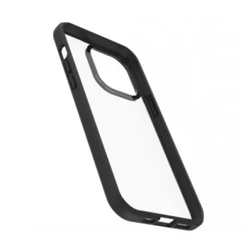 OtterBox React Hülle für Apple iPhone 15 Pro, Transparent/Schwarz