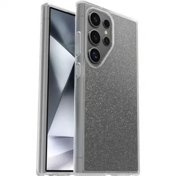 OtterBox React Case für Samsung Galaxy S24 Ultra, Stardust (Transparent mit Glitzer)