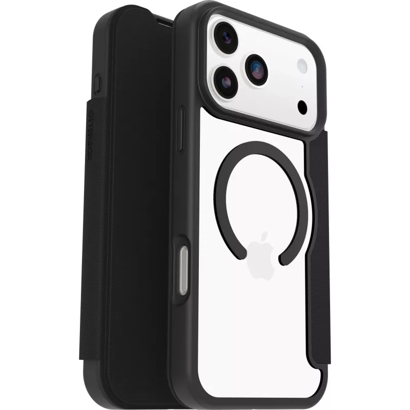 OtterBox React Folio MagSafe for iPhone 17 Pro Max Clear/Black