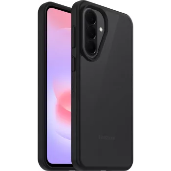 OtterBox React Samsung Galaxy A35 5G Case, Ultra-Slim, Shockproof, Drop Protection, Military Standard, Clear/Black