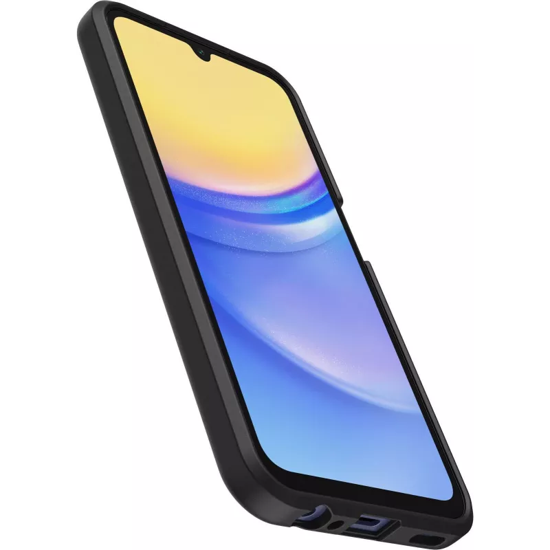 OtterBox React Series Back Cover für Samsung Galaxy A15 5G - Schwarz