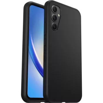 OtterBox React Series Back Cover für Samsung Galaxy A34 5G Schwarz Pro Pack (77-91637)