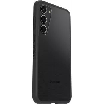 OtterBox React Series Rückseitige Abdeckung für Samsung Galaxy S23+ - Antimikrobiell, Black Crystal 77-91304