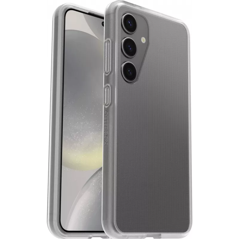 OtterBox React Series Case für Samsung Galaxy S24 – Klar transparent, ultradünne Schutzhülle für die Rückseite