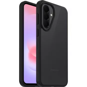 OtterBox React Series Clear/Black Case für Samsung Galaxy A34 5G, militärischer Sturzschutz, ultra-schlank, ProPack (Bulk)