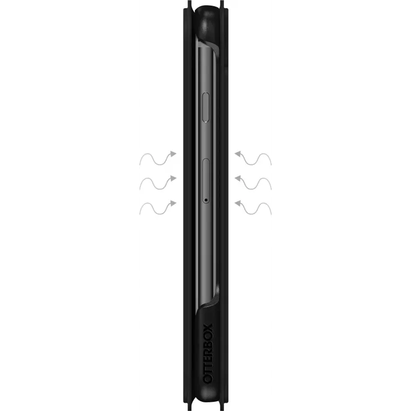OtterBox Strada Series Flip-Hülle für Apple iPhone 6/6s/7/8/SE (2. & 3. Gen) - Schwarz
